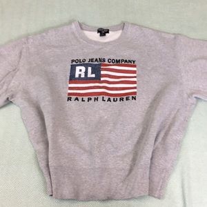 Retro Ralph Lauren Polo Jeans Logo Sweatshirt